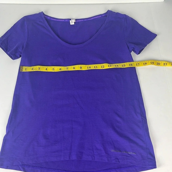 Under armour lot bundle purple yellow short sleeve athletic  sporty tshirt sz XS - Picture 3 of 14